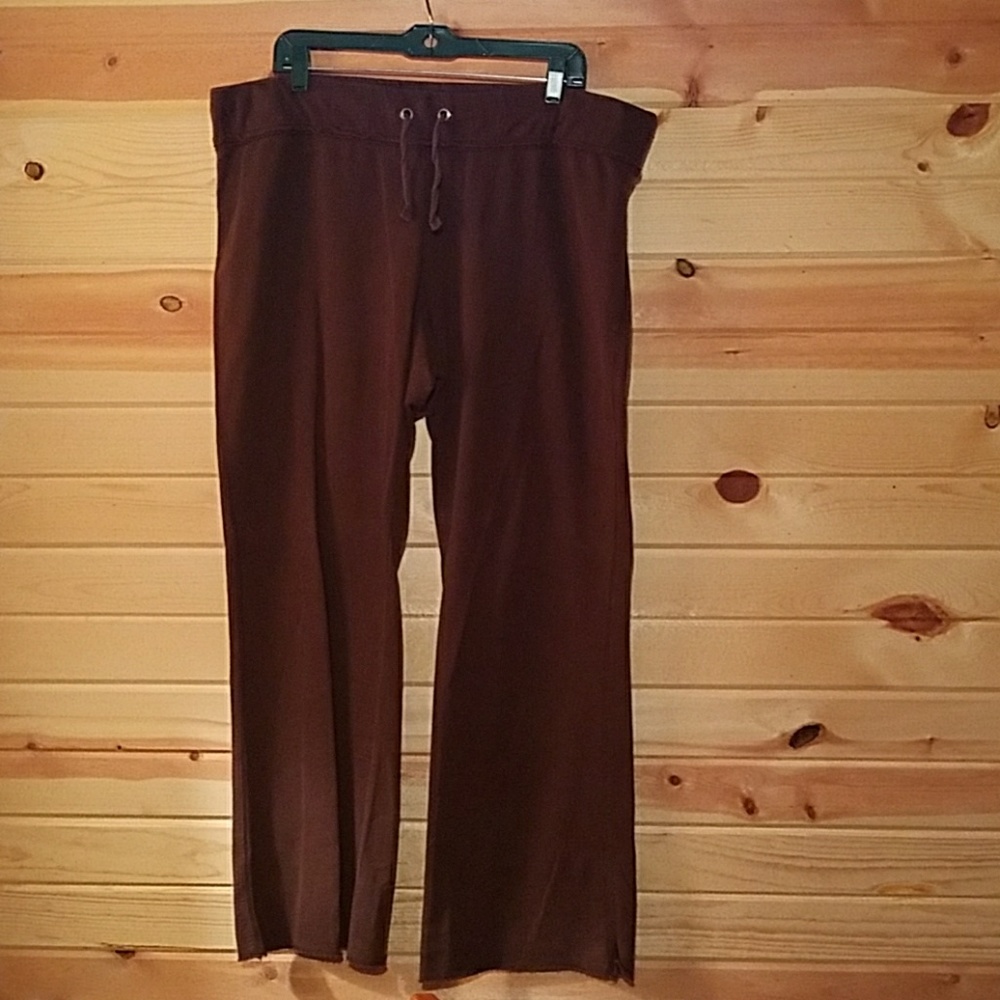 Brown comfy lounging pants