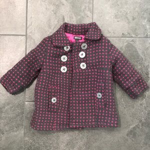 Toddler girl peacoat