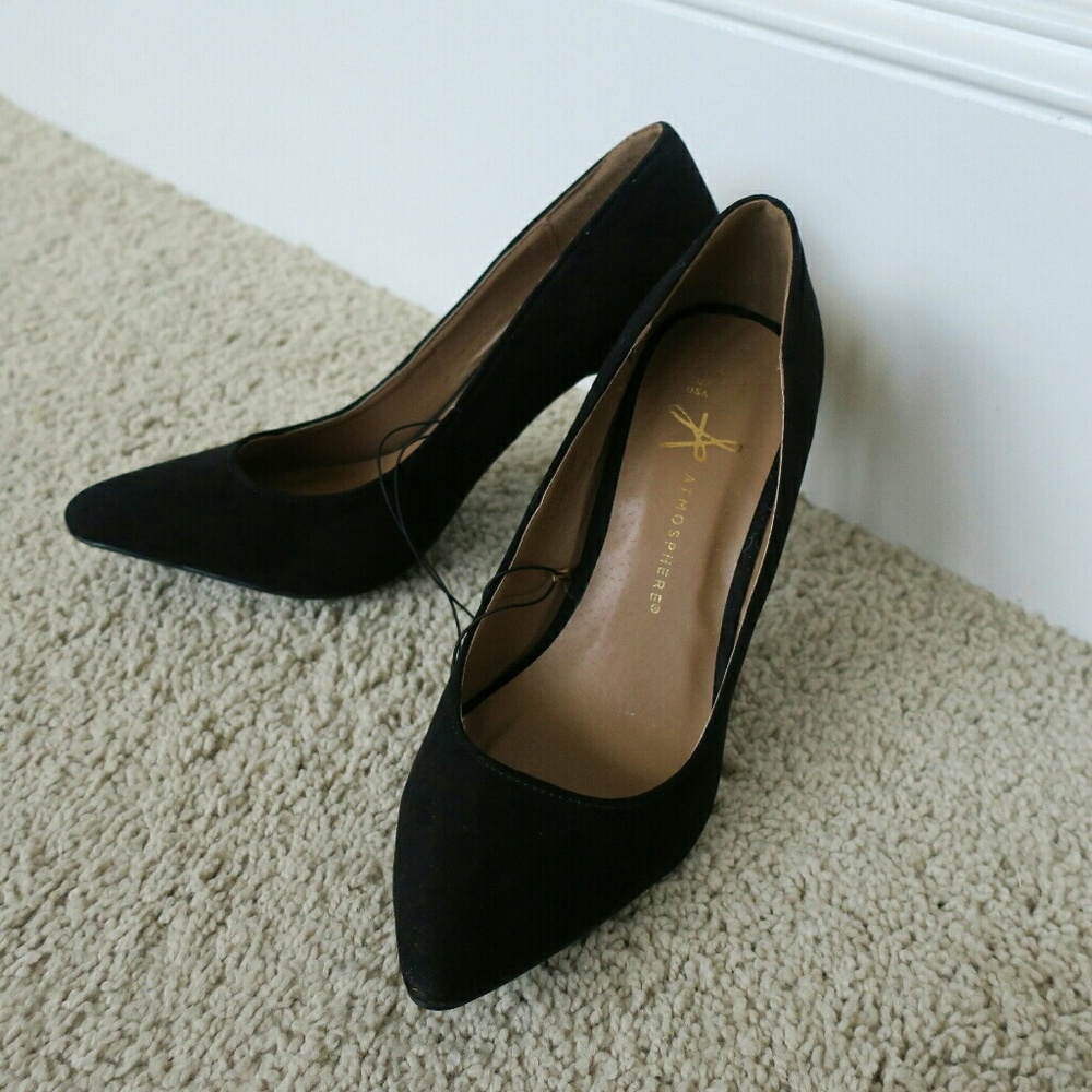 Black heels