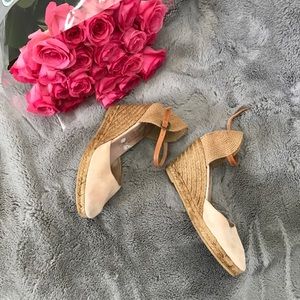 Gaimo handmade in spain super soft suede wedge