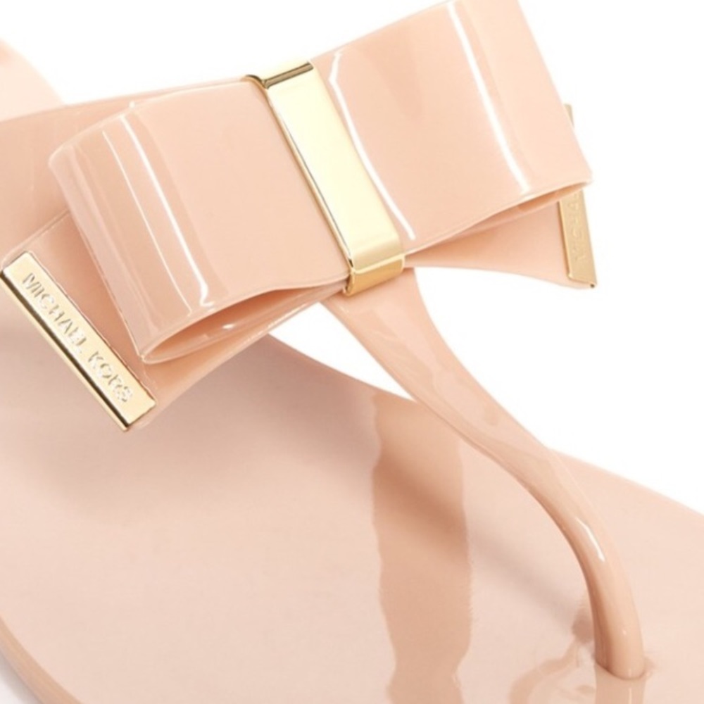 Kayden jelly bow nude/cream Michael Kors sandal
