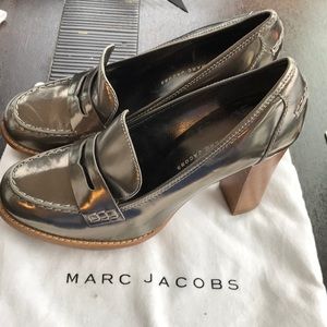 Marc by Marc Jacobs platform patent loafers
