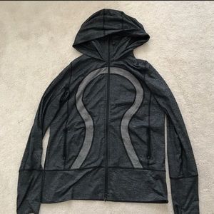 Lululemon In Stride Jacket Grey/Black