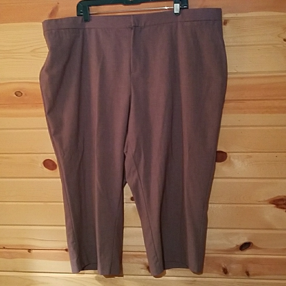 Grey dress capris size 24W