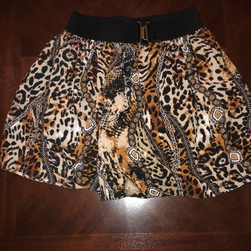 Women’s Animal Print Skirt