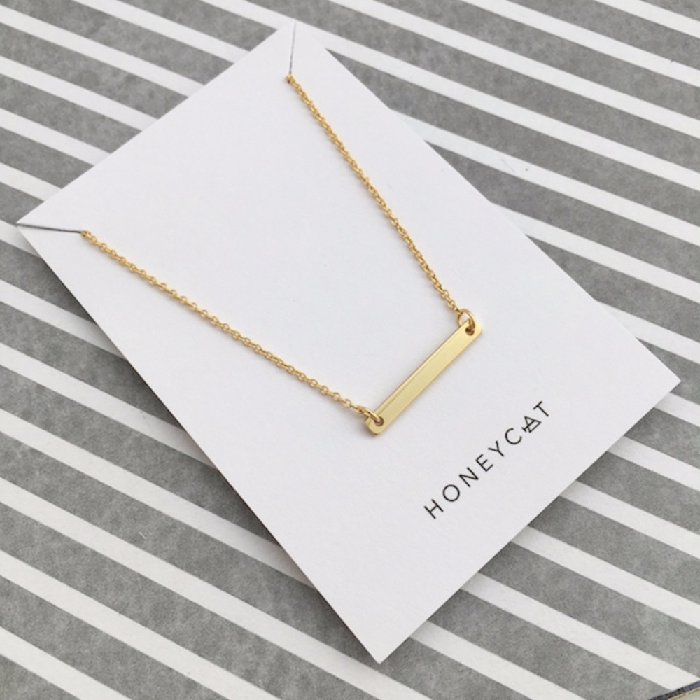 Delicate Layering Necklace - 24K coated - Picture 2 of 6