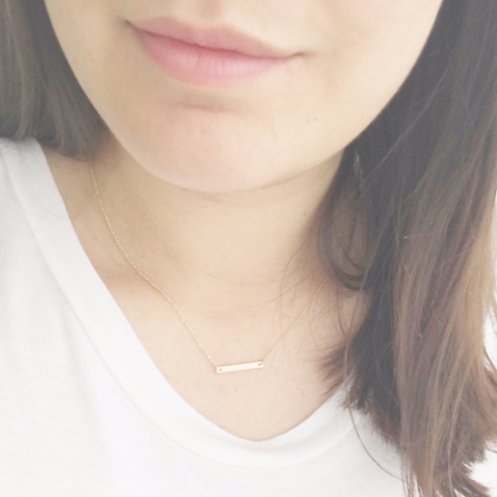 Delicate Layering Necklace - 24K coated - Picture 5 of 6