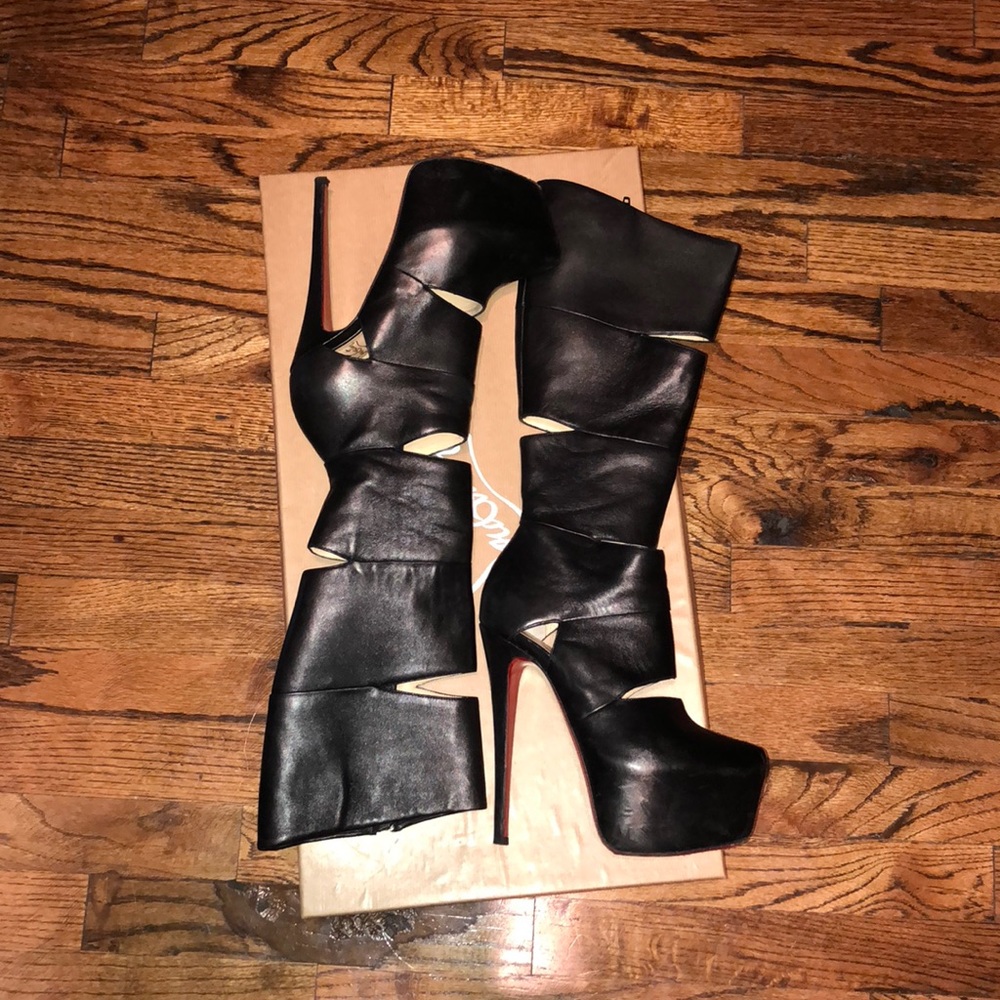 Christian Louboutin Bandita black boot