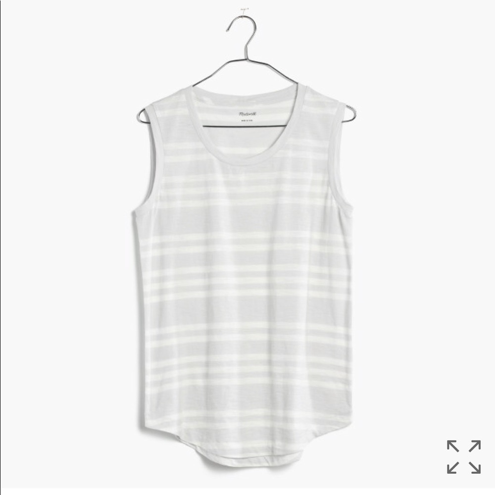 NWT Madewell Whisper Cotton tank Sold Out online