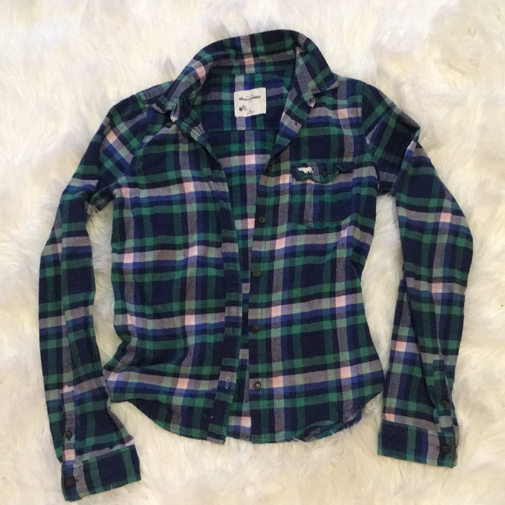 Abercrombie Flannel Top