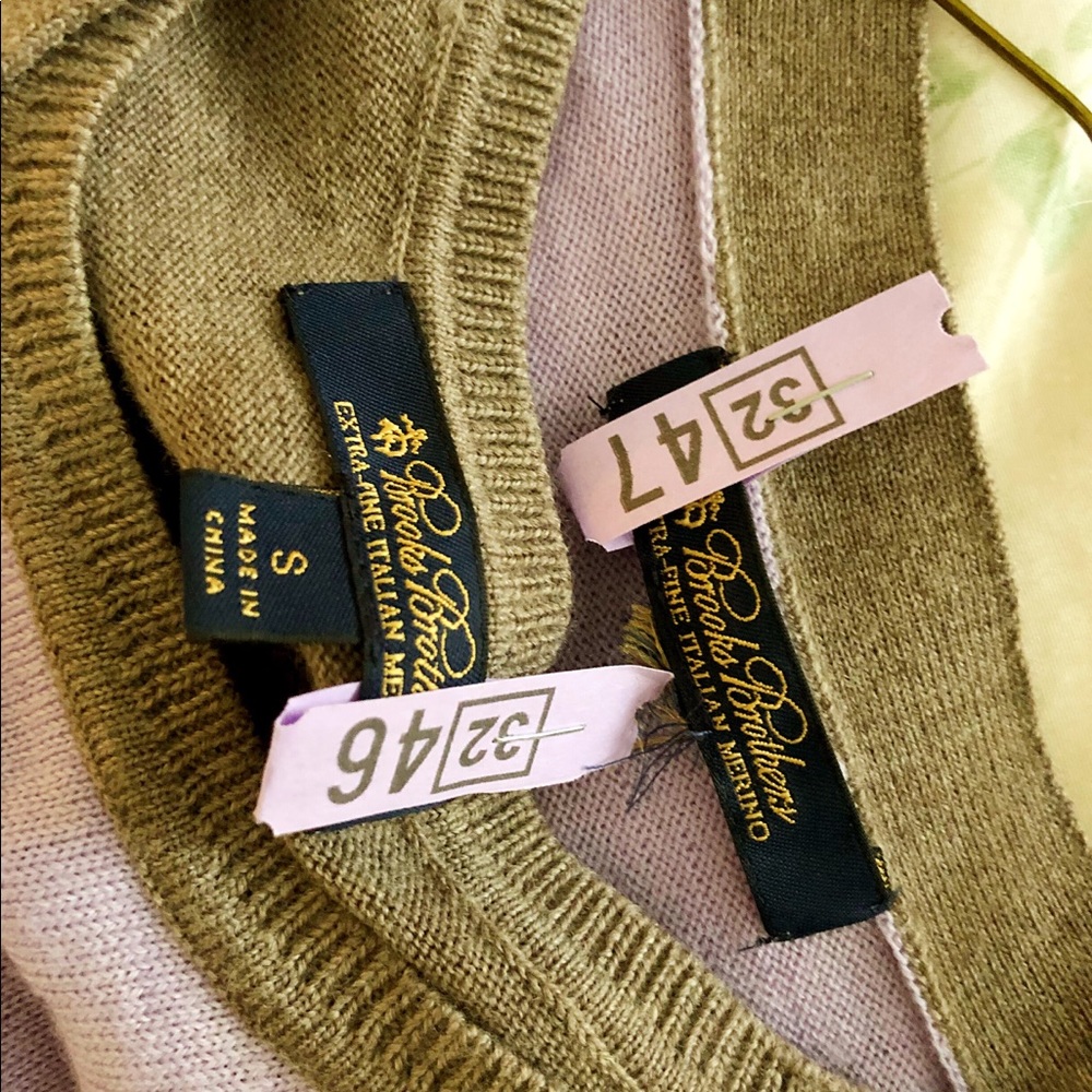 Brooks brothers extra fine merino sweaters bundle