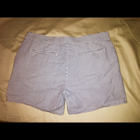 Toad&Co (Horny Toad) Seersucka Shorts Women's 12 - Picture 3 of 5