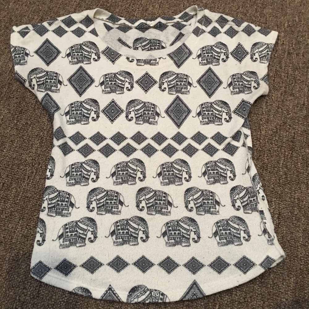 Elephant light weight sweater