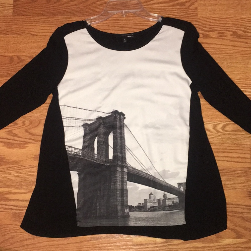 Elie Tahari Brooklyn Bridge Blouse