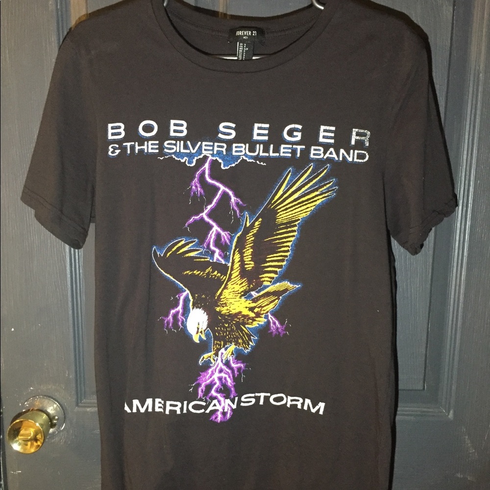 bob seger band tee