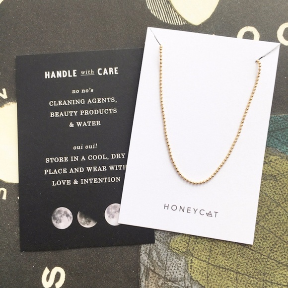 Last one! Mini Ball-Chain Choker - 24K Gold Plated - Picture 2 of 6