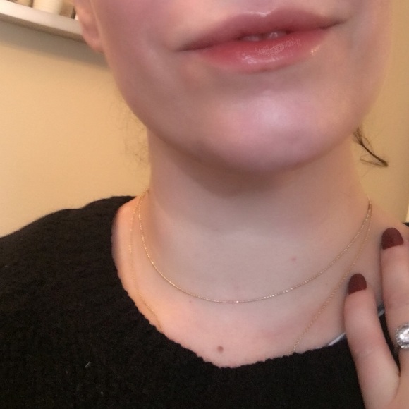 Last one! Mini Ball-Chain Choker - 24K Gold Plated - Picture 3 of 6