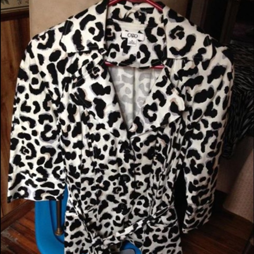 Blazer by CATO.   Sz Med