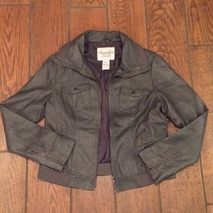 American Rag Faux-Leather Moto Jacket