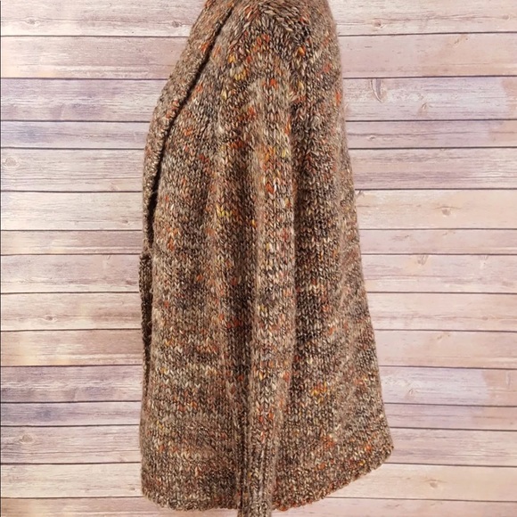 Talbots Chunky Cable Knit Open Front Sweater - Picture 5 of 8