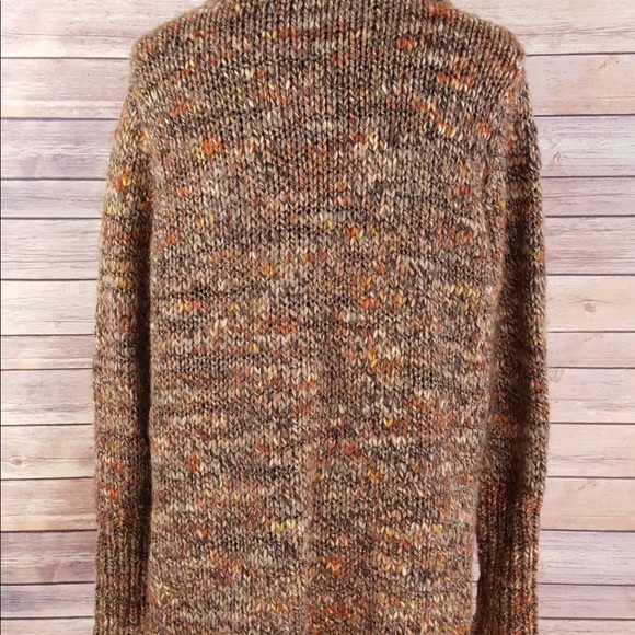 Talbots Chunky Cable Knit Open Front Sweater - Picture 6 of 8