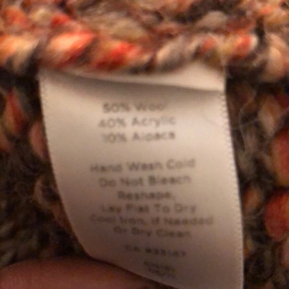 Talbots Chunky Cable Knit Open Front Sweater - Picture 7 of 8