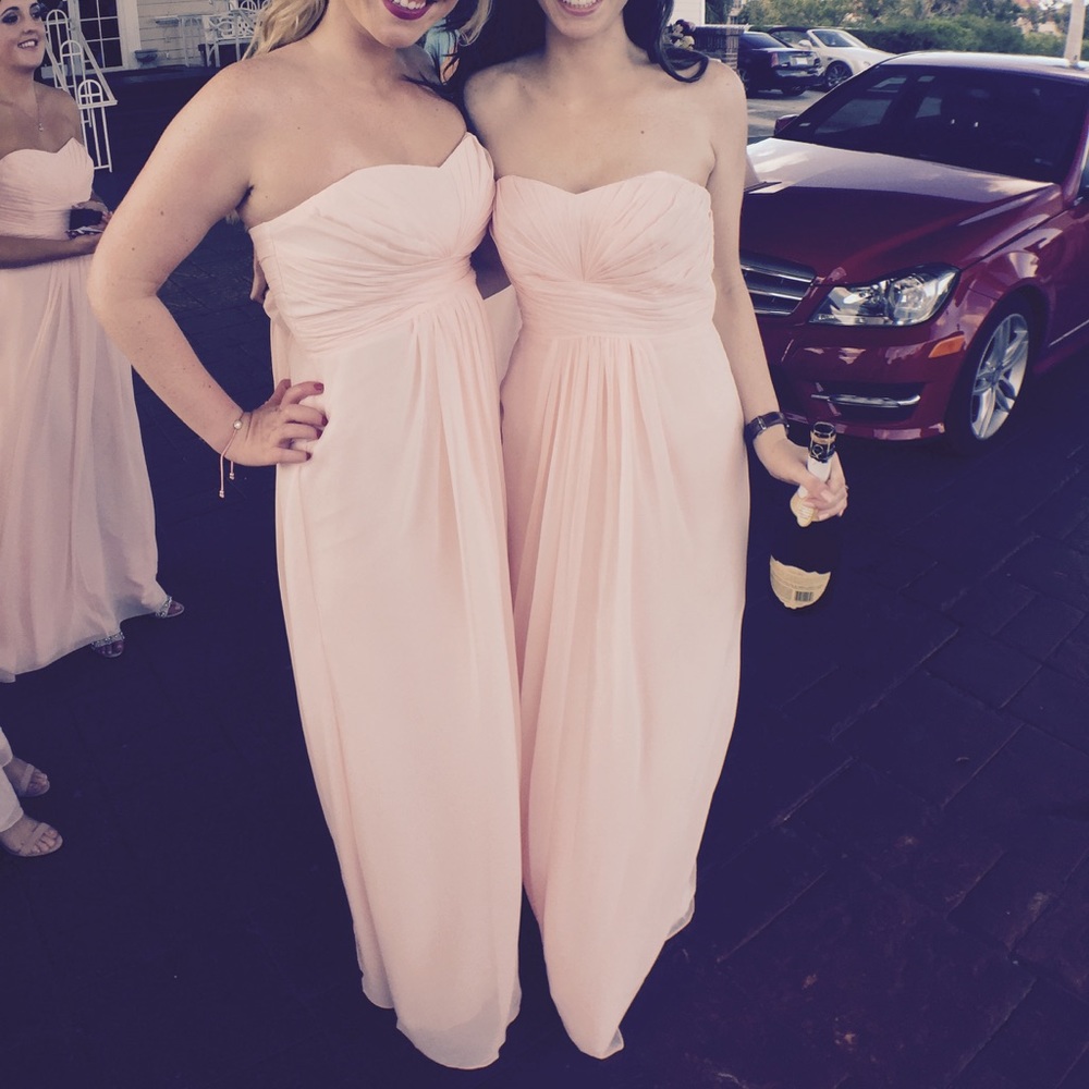 Strapless Bridesmaid Dress