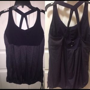 Lululemon dark plum tank