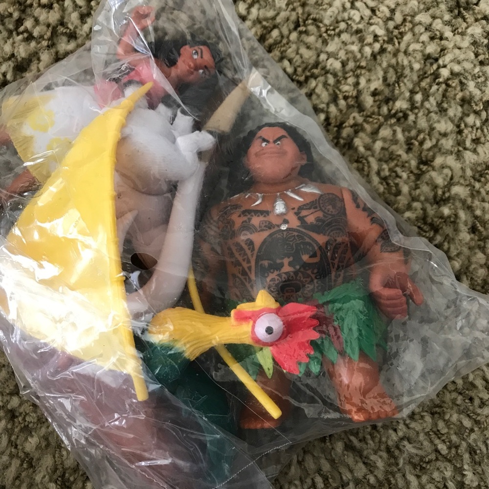 Moana cake toppers