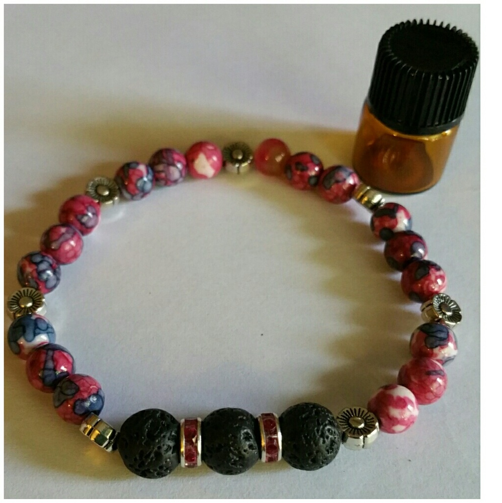 MOTHER'S DAY💜RAINBOW JASPER DIFFUSER BRACELET
