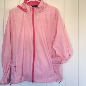 Pastel pink cute rain jacket
