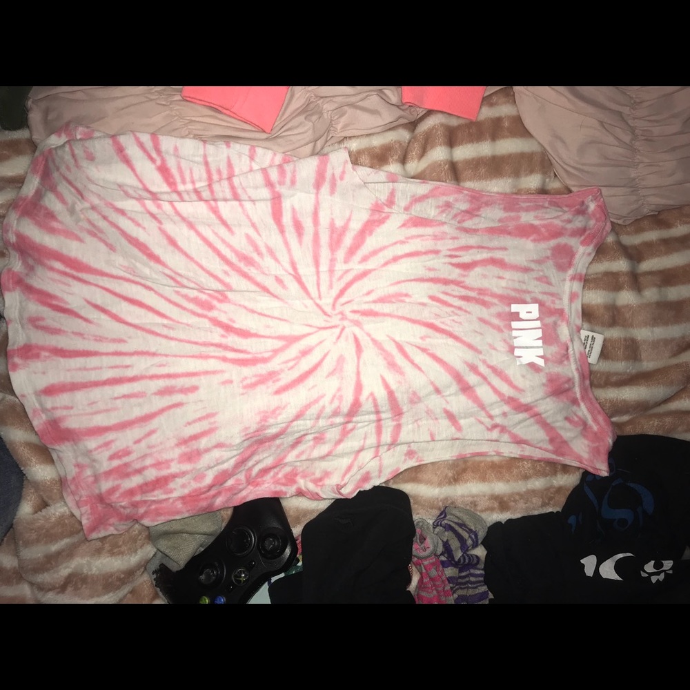 Pink muscle shirt