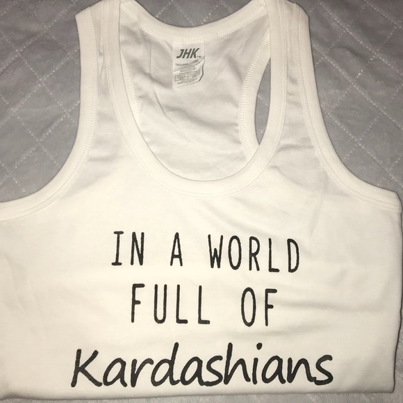 Kardashian Gallagher Shameless Fitted Tank NEW - Picture 4 of 4