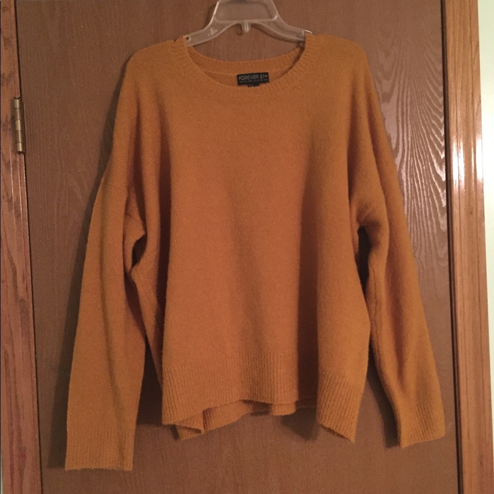 Plus size Brushed Knit Sweater