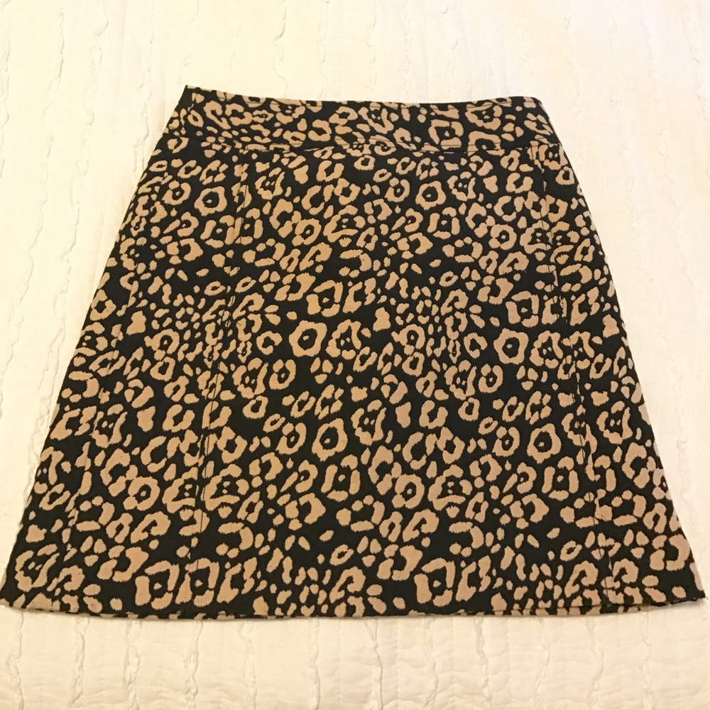 Loft Skirt Cheetah 4 Petite - Picture 1 of 3