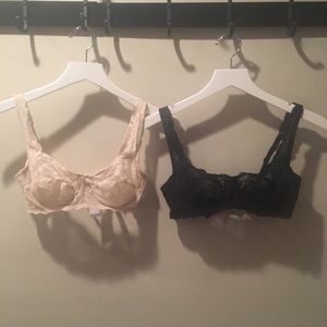 Intimissimi black & nude bras