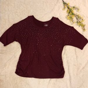 Lane Bryant Cold Shoulder Top