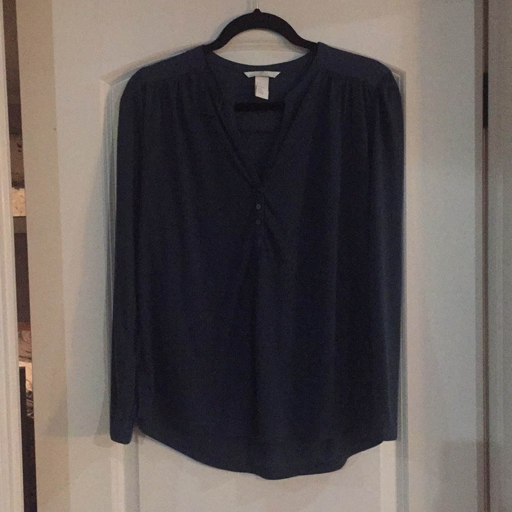 H and M navy tunic