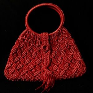 Red Crochet Purse!