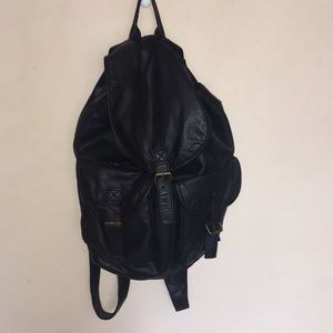 Leather Backpack