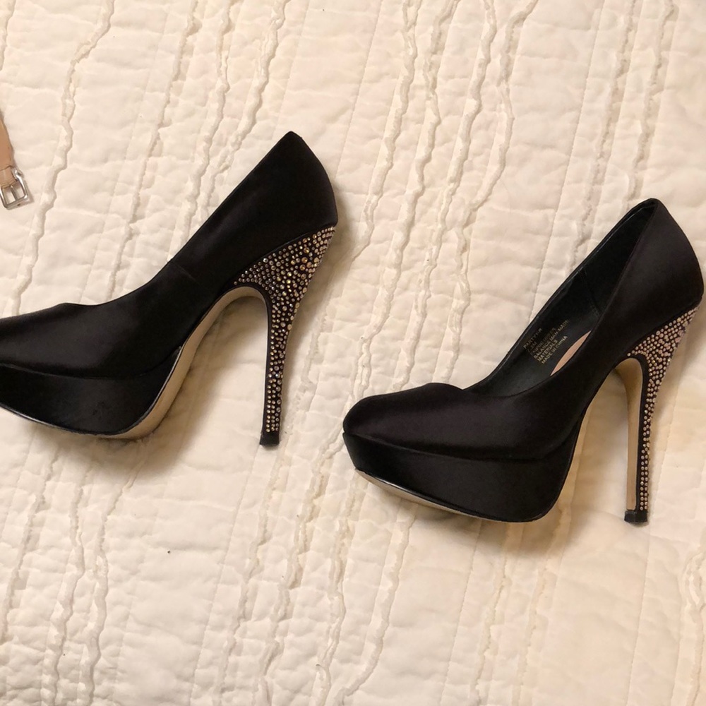 Steve Madden Heels with crystals