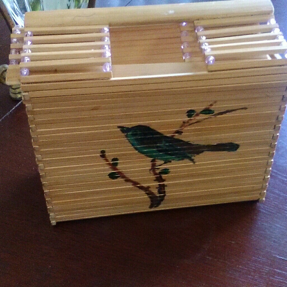 Bamboo purse