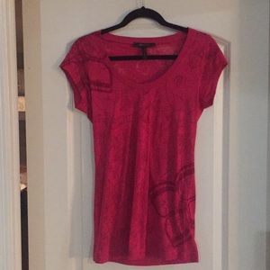 Pink bcbg top