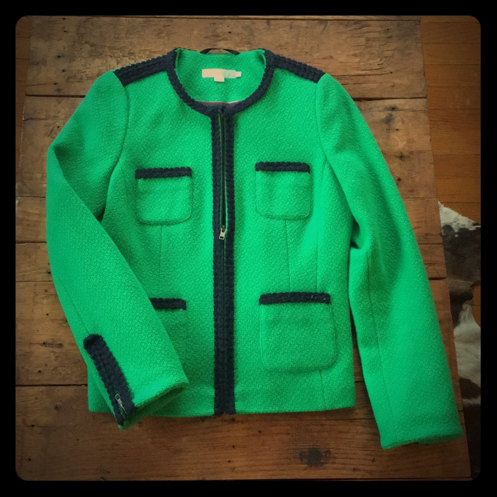 Vibrant green Boden blazer