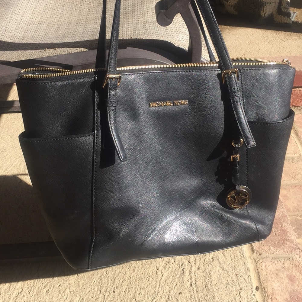 Michael Kors black tote