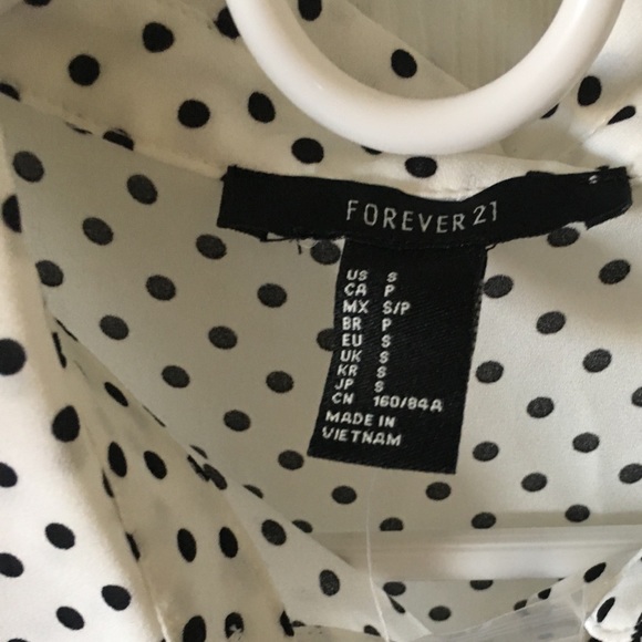 Forever 21 polka dot blouse - Picture 2 of 3