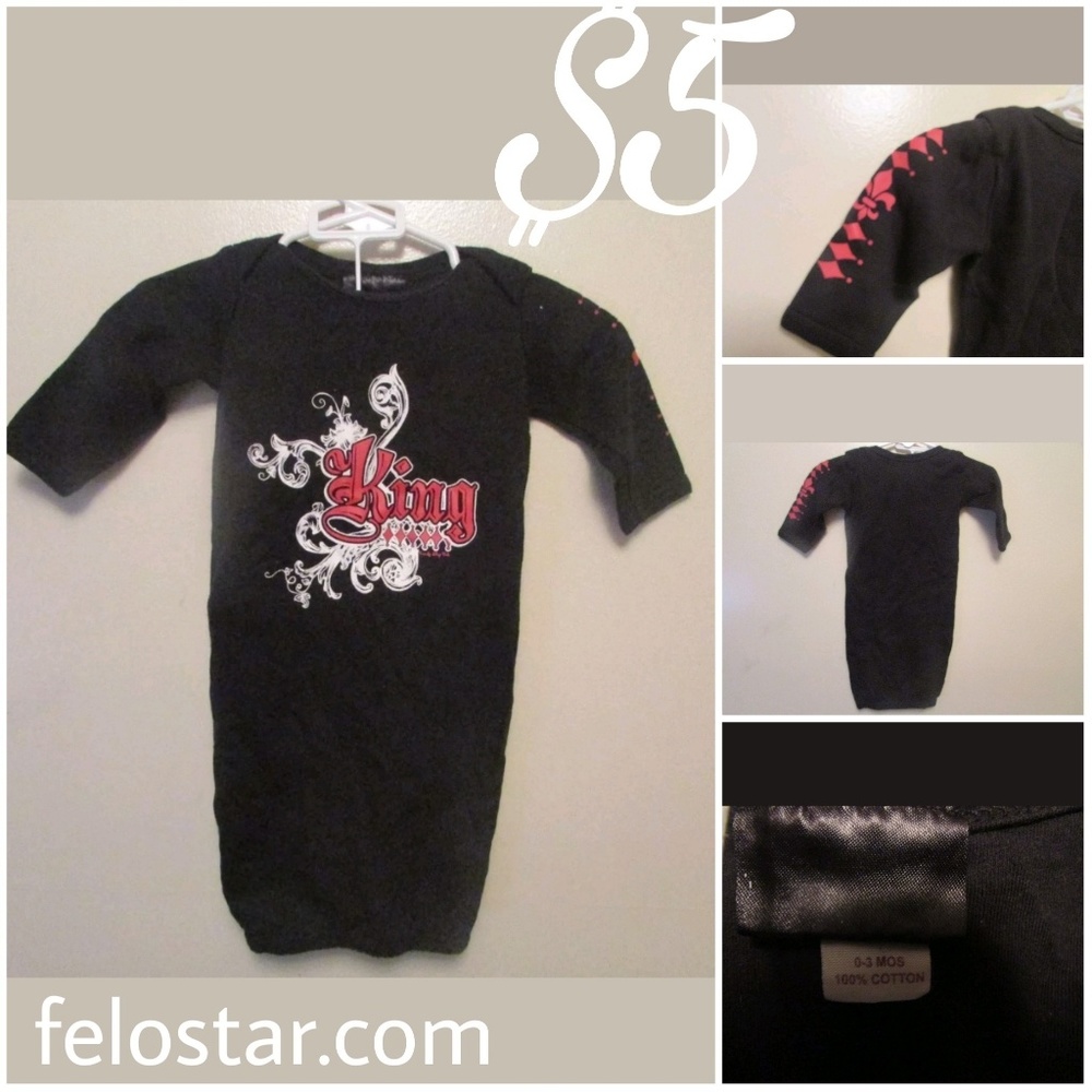girl infant dresses size 0-3M black long sleeves s