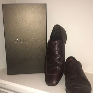 SOLD Men’s Brown Guccisima Loafers 10