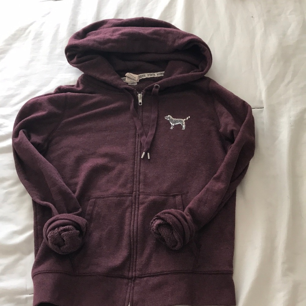 Zip up hoodie