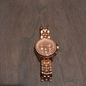 Micheal Kors Rose Gold Watch